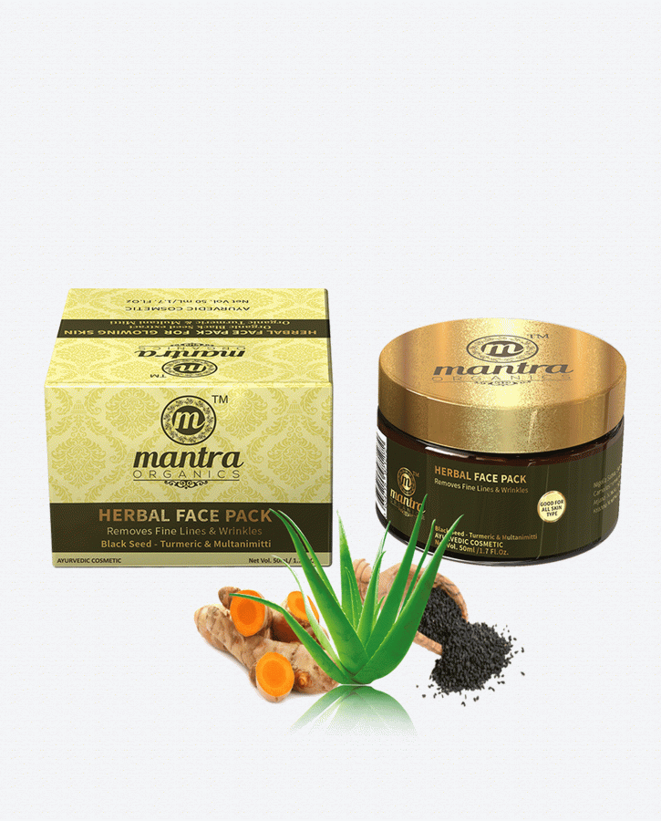 Herbal Face Pack For Hydrate & Glowing Skin
