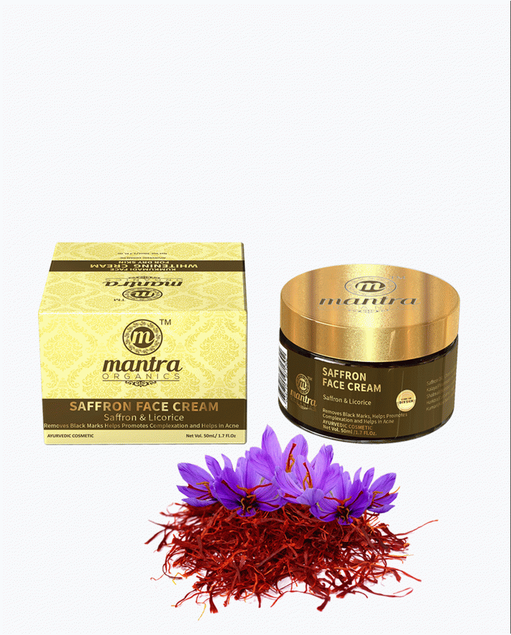 Mantra Saffron Face Cream For Brightening Skin 