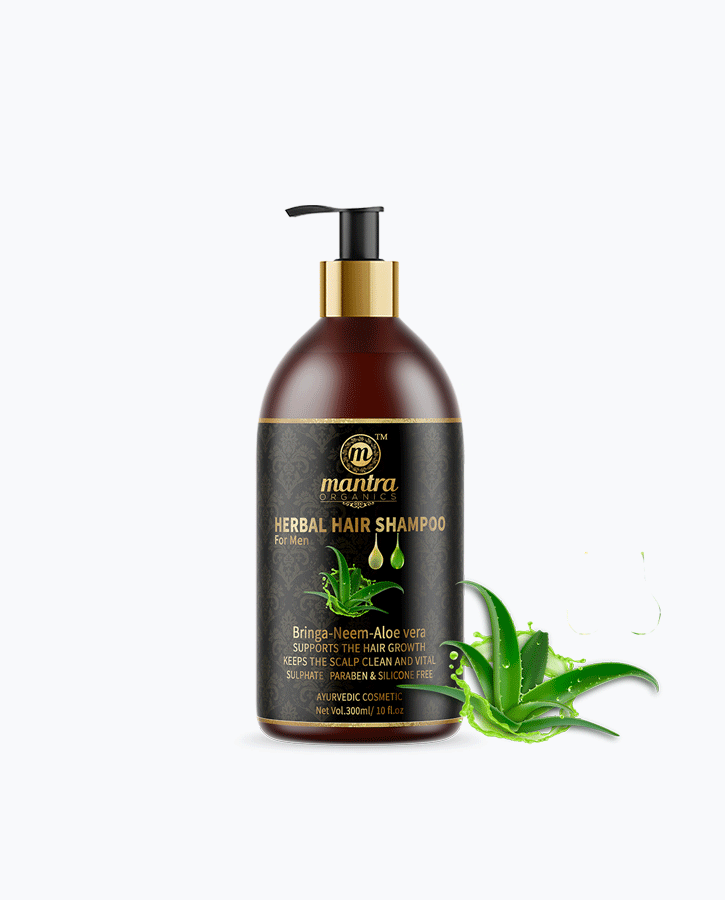 HERBAL HAIR SHAMPOO MEN FOR SHINING & SMOOTHENING HAIR
