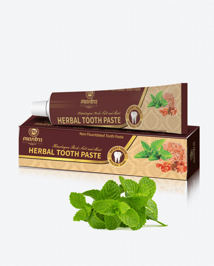 HERBAL TOOTH PASTE FOR WHITENING TEET & FRESHENING BREATH