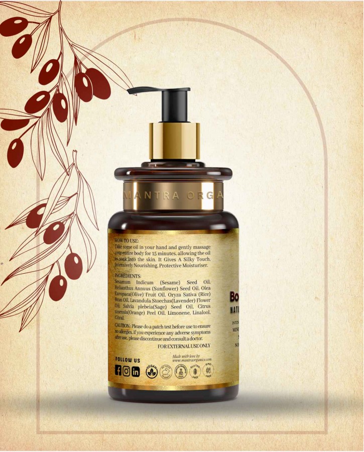 MANTRA AROMA BODY MASSAGE OIL FOR RELAXES BODY || SKIN GLOW || STRESS RELIEF