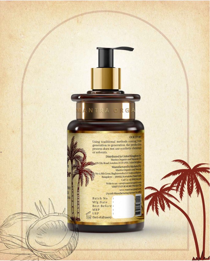 COCONUT OIL - VIT-B5- ALOE VERA HAIR CONDITIONER NATURAL HAIR CARE THERAPY