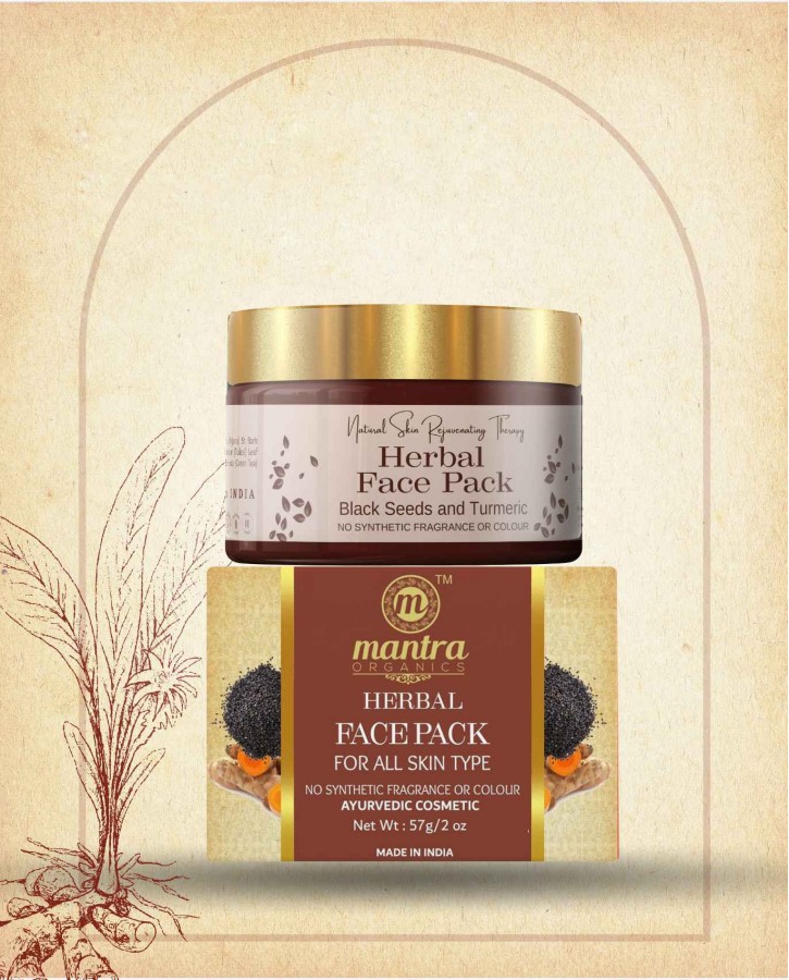 HERBAL FACE PACK FOR HYDRATE & GLOWING SKIN